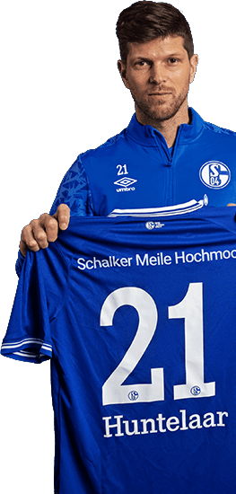 Klaas-Jan Huntelaar mit Trikot